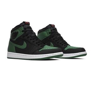 AIR JORDAN 1 RETRO OG GS PINE GREEN ( GRADE SCHOOL 7 )